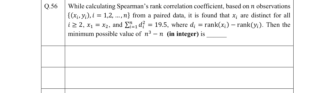 GATE 2022 ST question 56