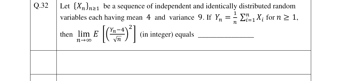 GATE 2023 ST question 32