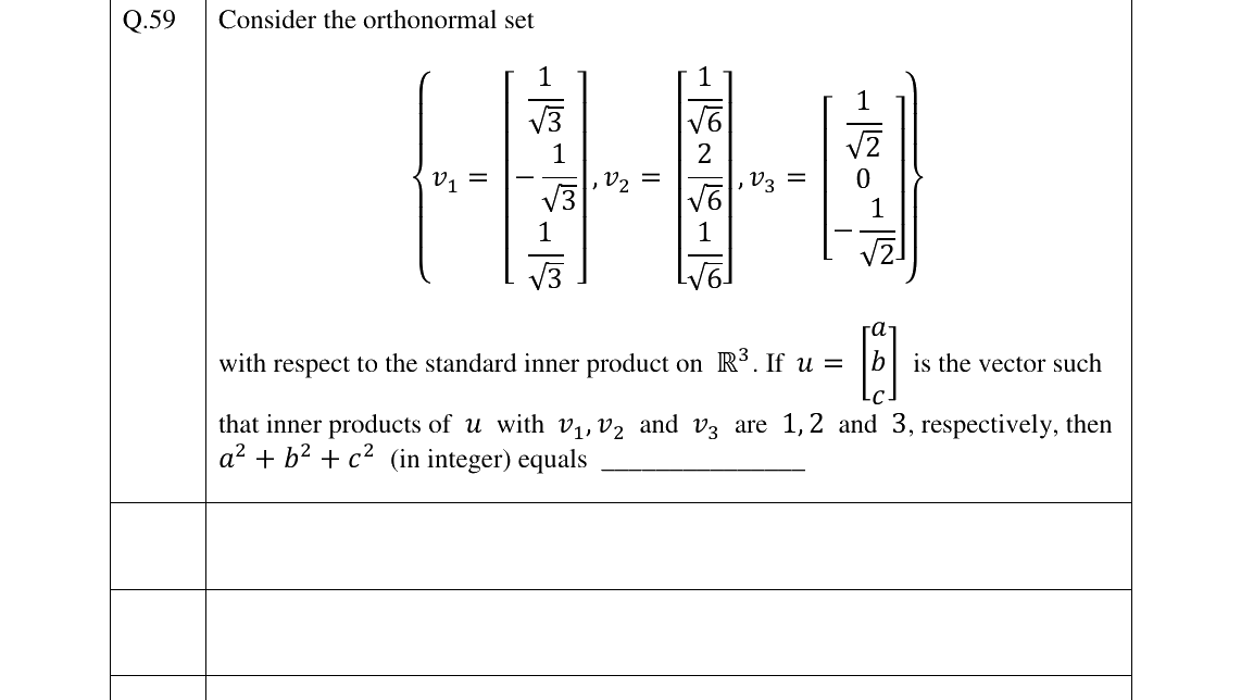 GATE 2023 ST question 59