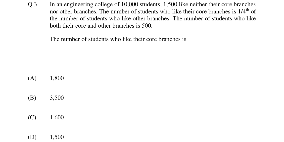 GATE 2024 ST question 3