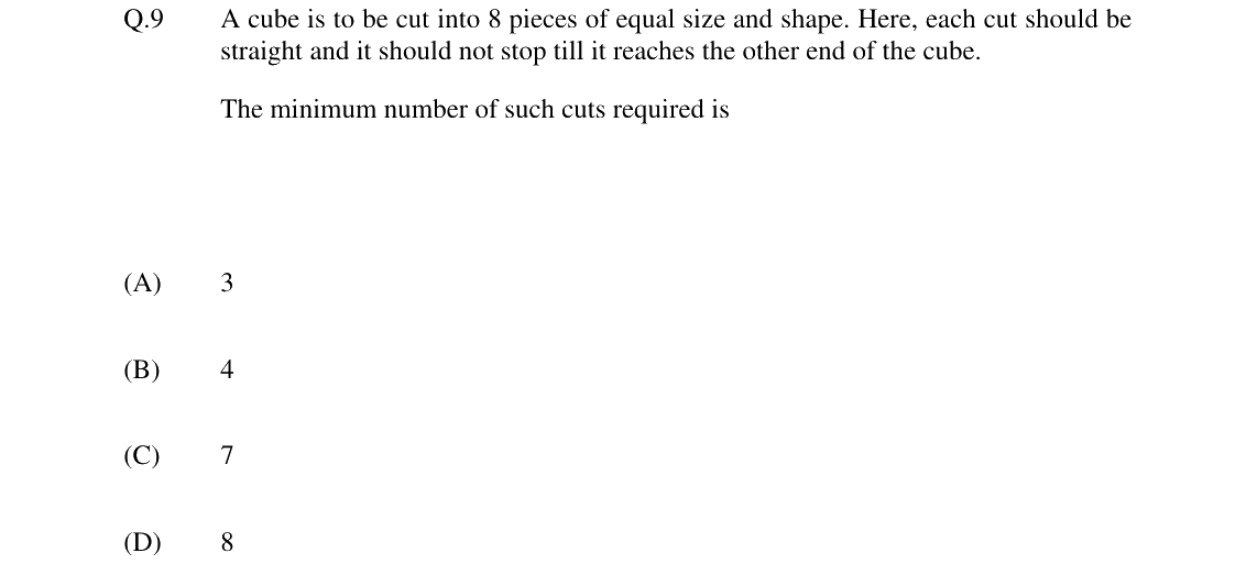 GATE 2024 ST question 9