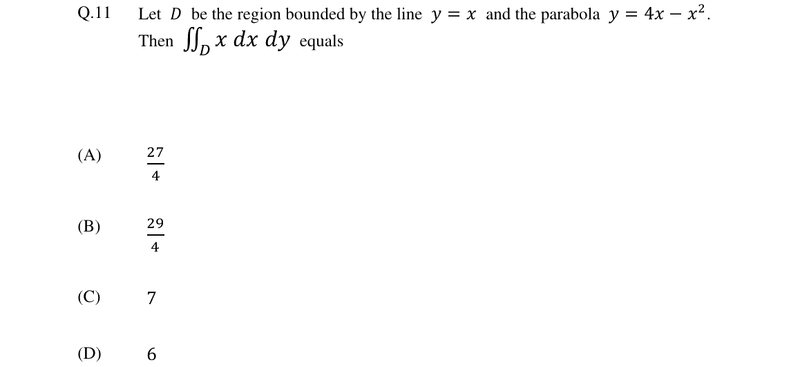 GATE 2024 ST question 11