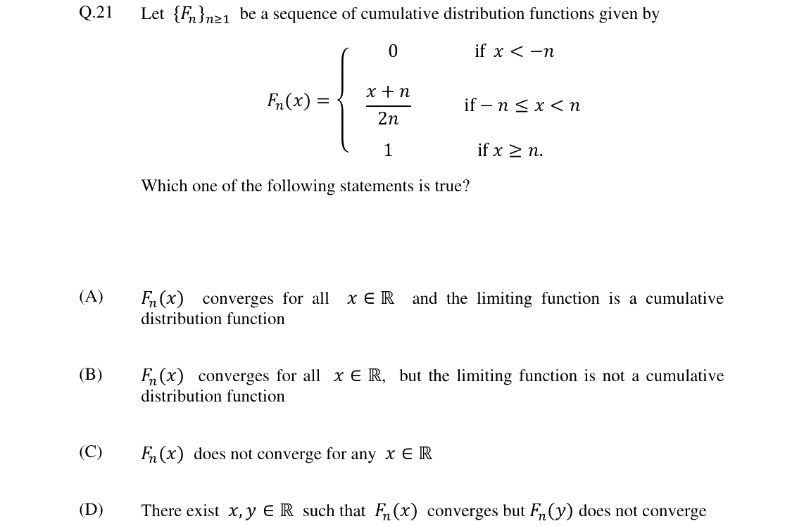 GATE 2024 ST question 21