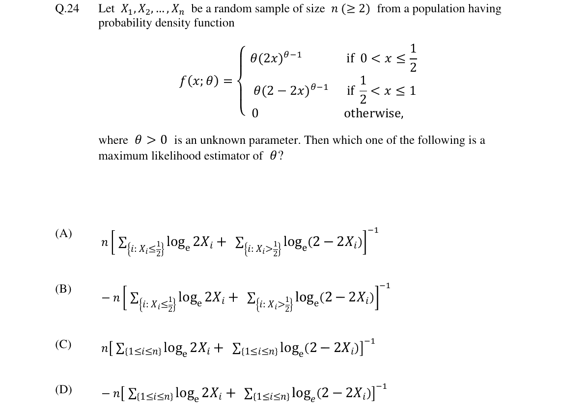 GATE 2024 ST question 24