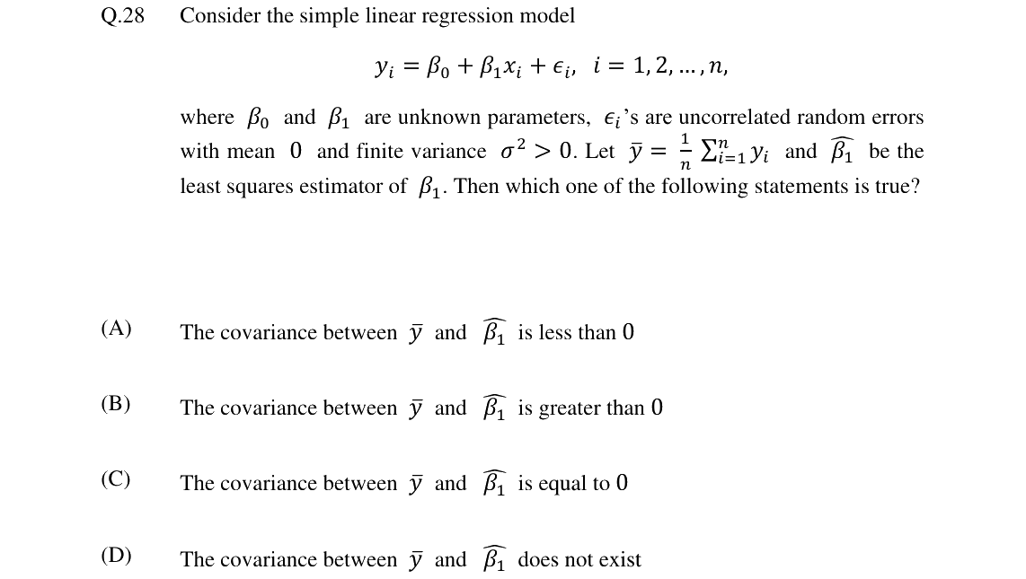 GATE 2024 ST question 28