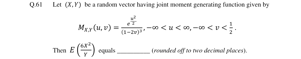 GATE 2024 ST question 61