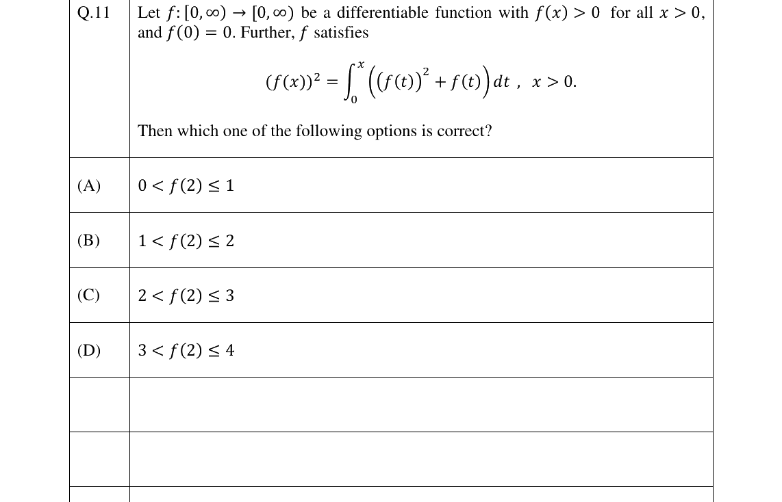 GATE 2025 ST question 11