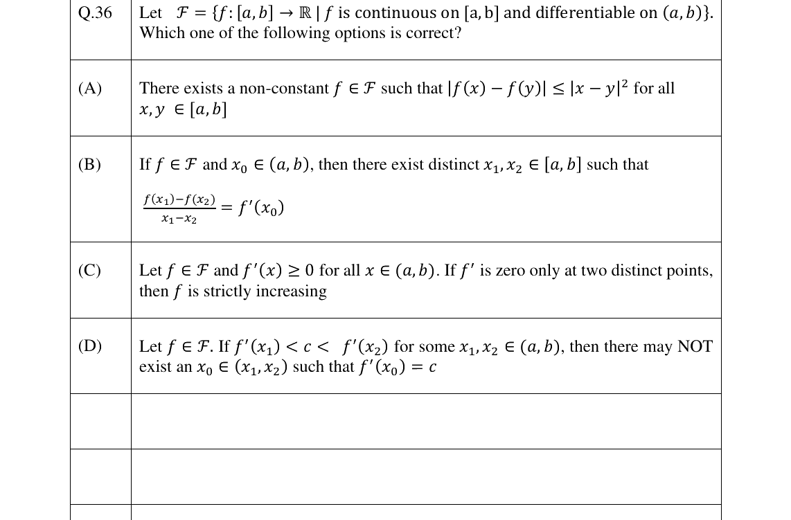 GATE 2025 ST question 36