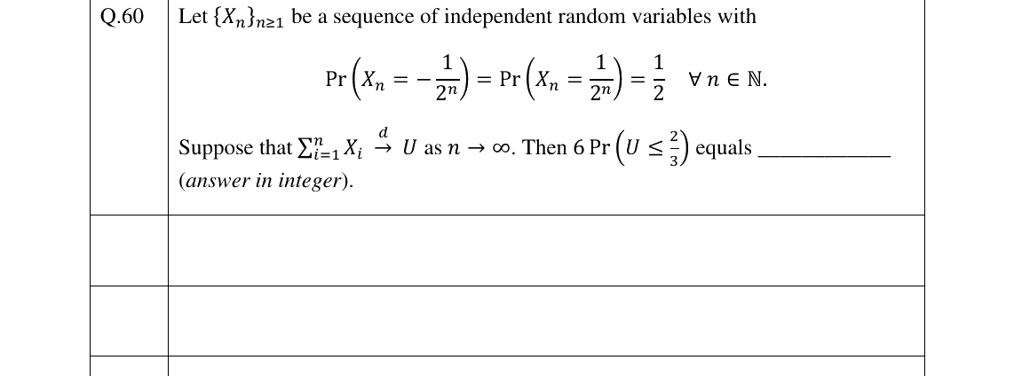 GATE 2025 ST question 60