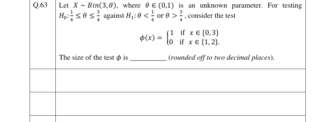 GATE 2025 ST question 63