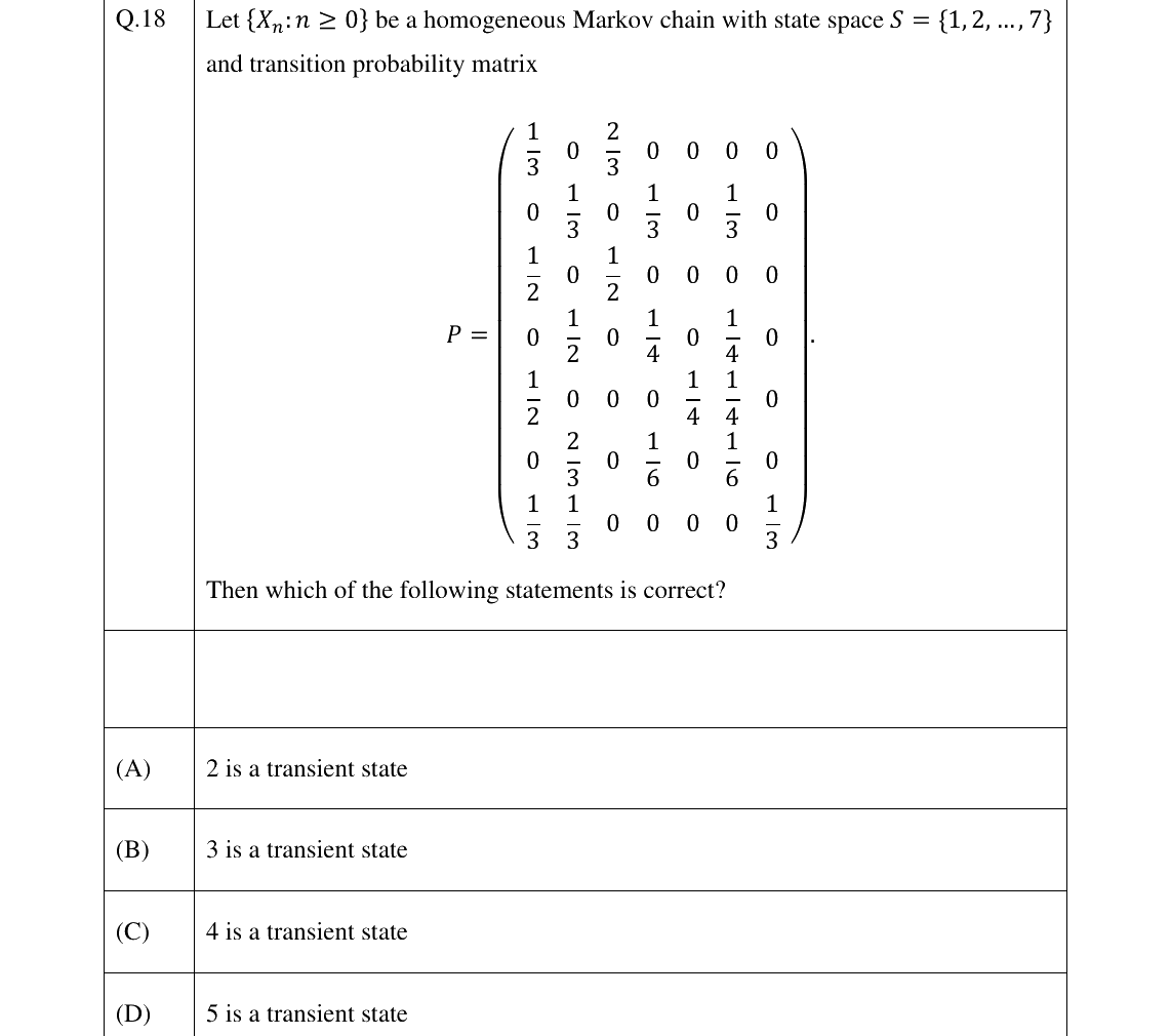 GATE 2026 ST question 18