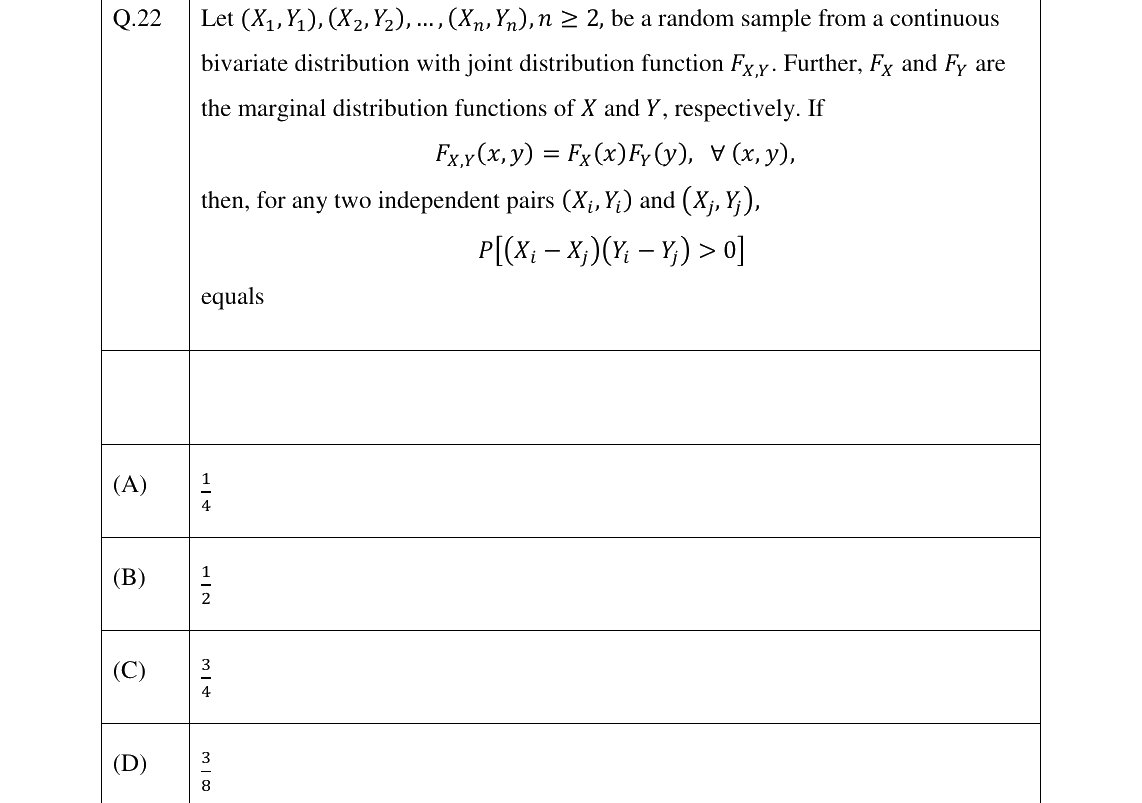 GATE 2026 ST question 22