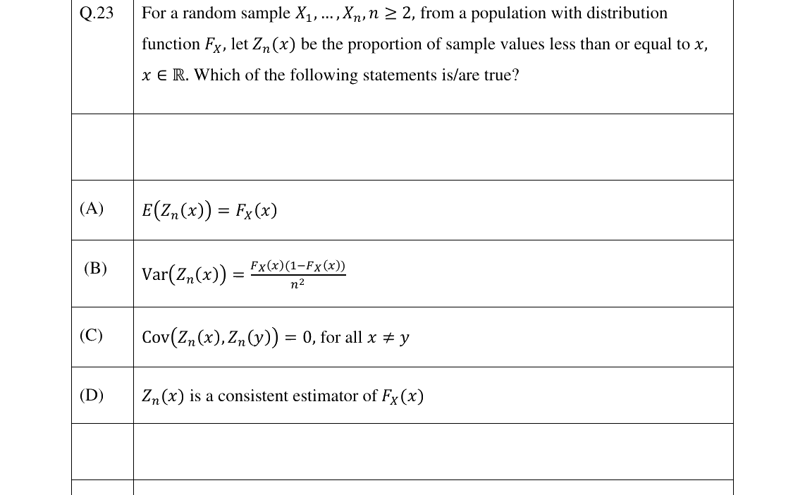 GATE 2026 ST question 23