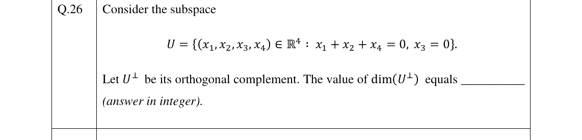 GATE 2026 ST question 26