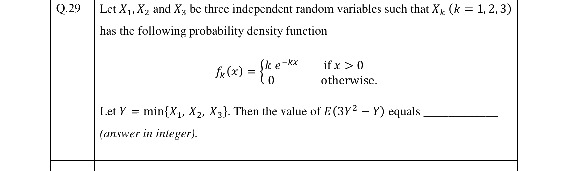 GATE 2026 ST question 29