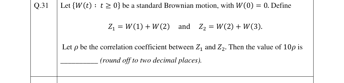 GATE 2026 ST question 31