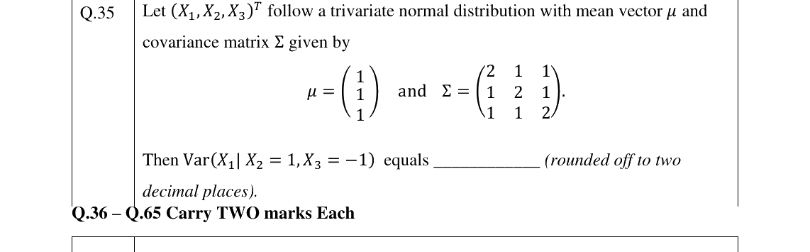 GATE 2026 ST question 35