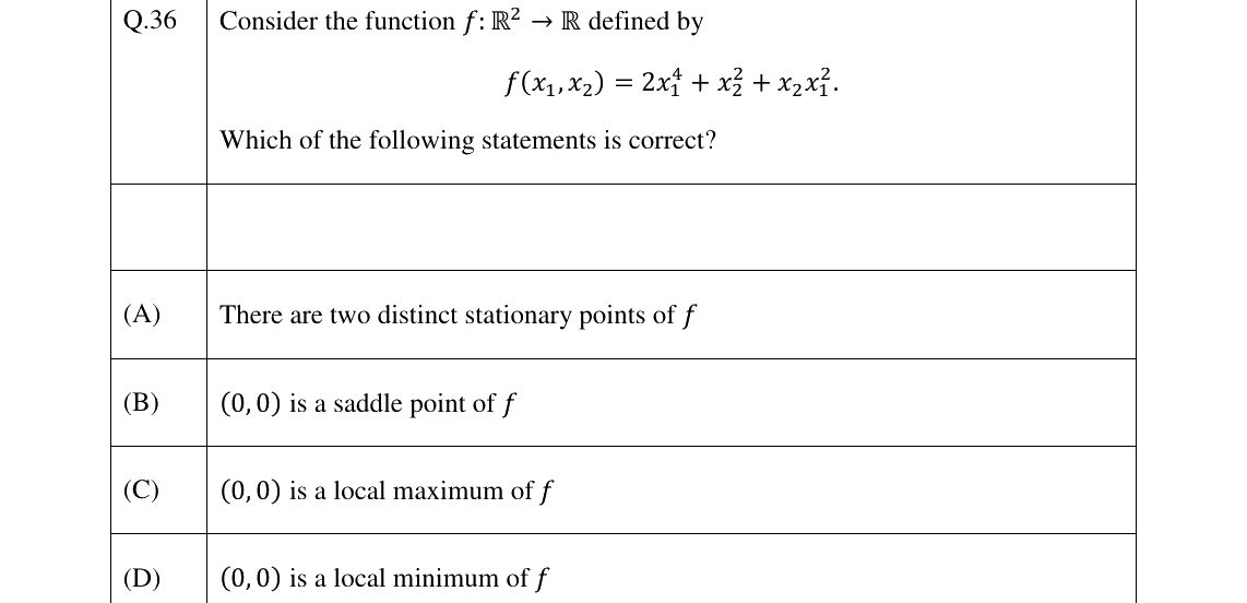 GATE 2026 ST question 36
