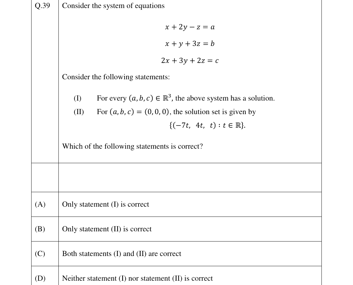 GATE 2026 ST question 39