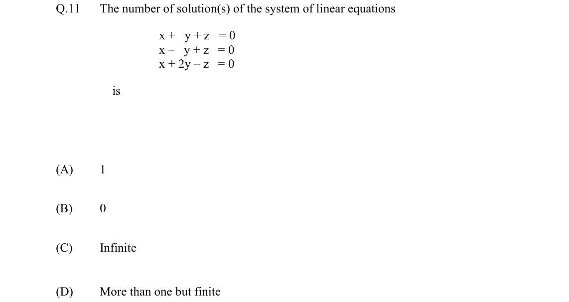 GATE 2022 TF question 11