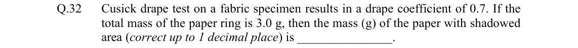 GATE 2022 TF question 32