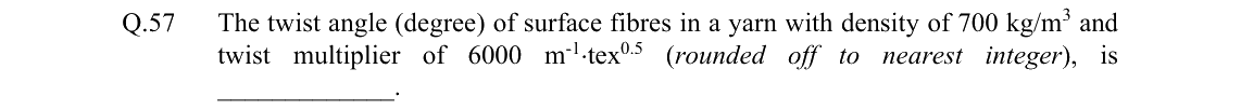 GATE 2022 TF question 57