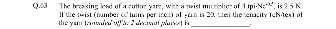 GATE 2022 TF question 63