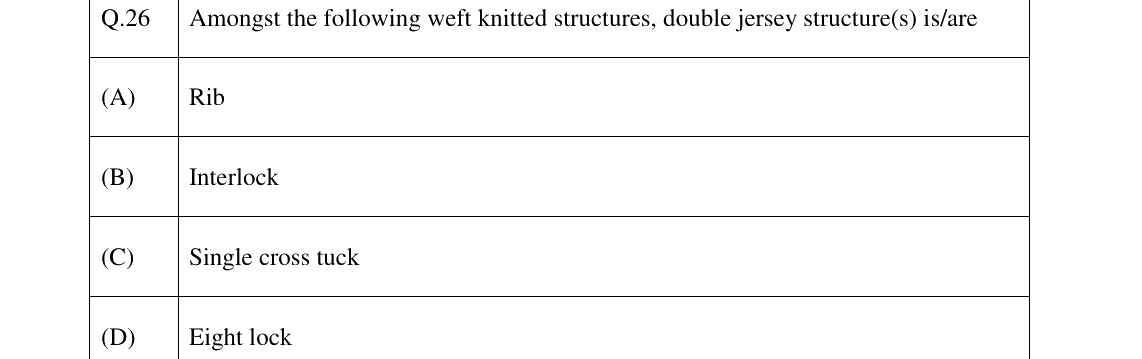 GATE 2023 TF question 26