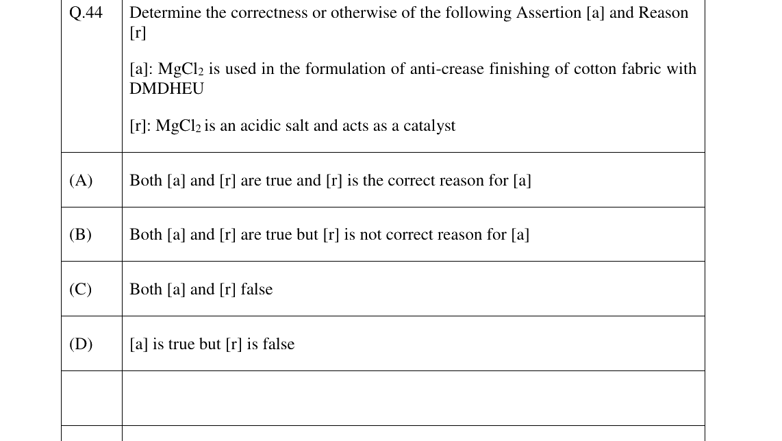 GATE 2023 TF question 44