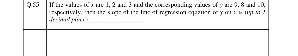 GATE 2023 TF question 55