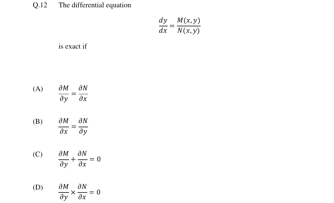 GATE 2024 TF question 12