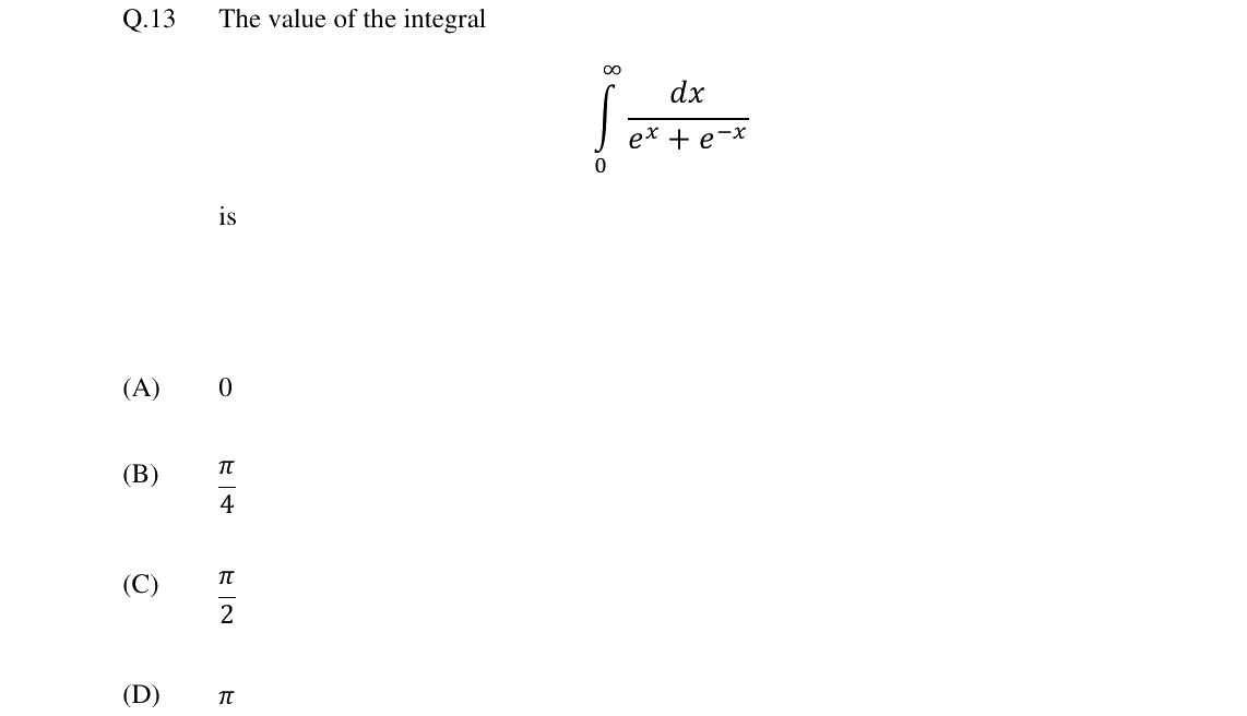 GATE 2024 TF question 13