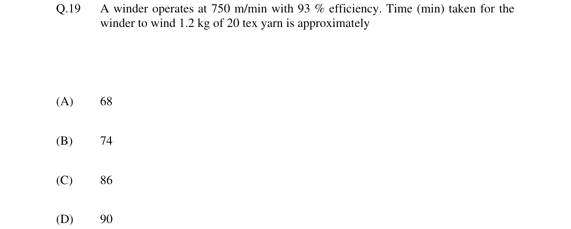 GATE 2024 TF question 19
