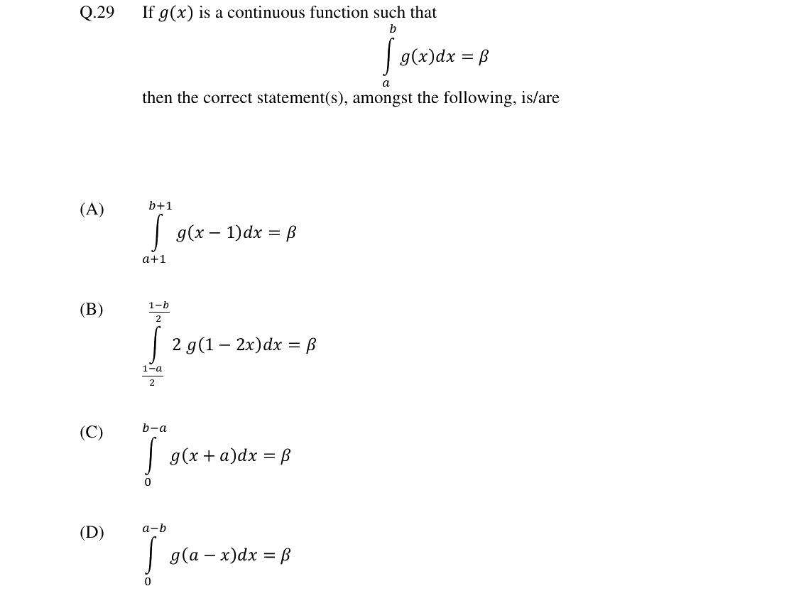 GATE 2024 TF question 29