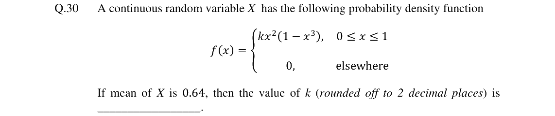 GATE 2024 TF question 30