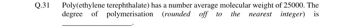 GATE 2024 TF question 31