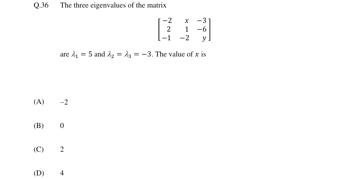 GATE 2024 TF question 36
