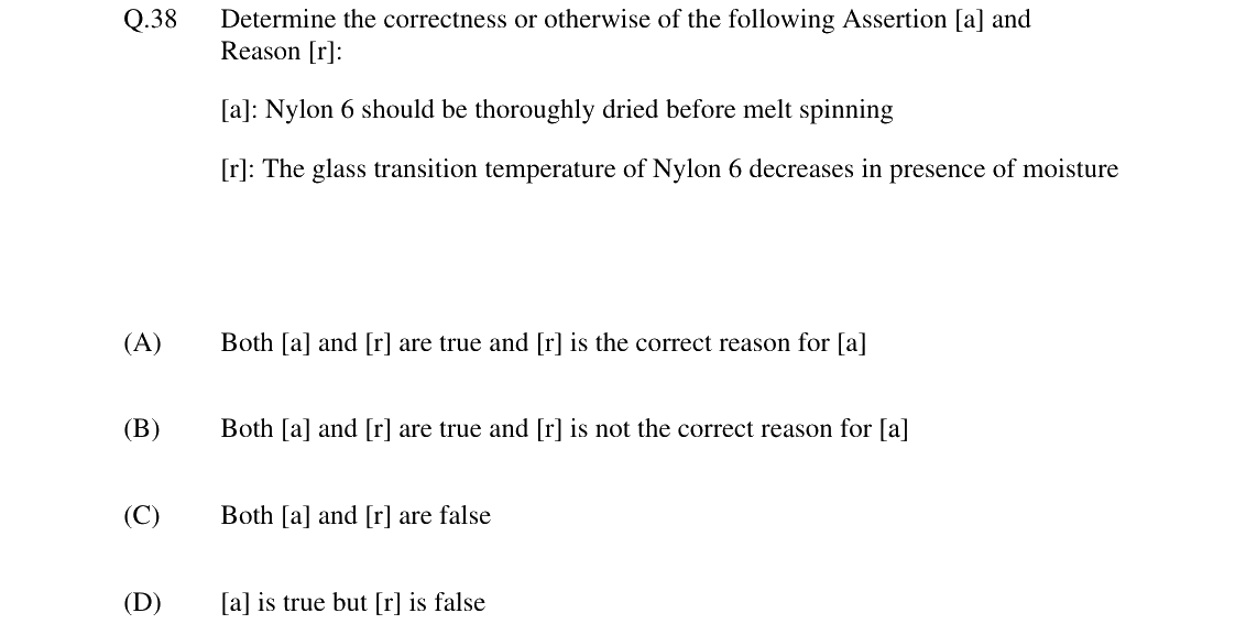 GATE 2024 TF question 38