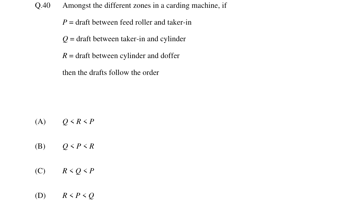 GATE 2024 TF question 40