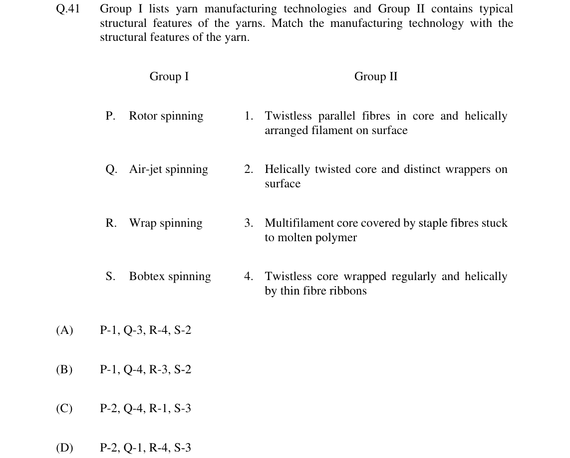 GATE 2024 TF question 41