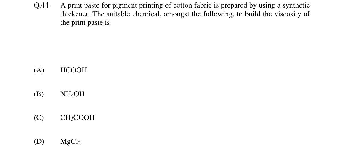 GATE 2024 TF question 44