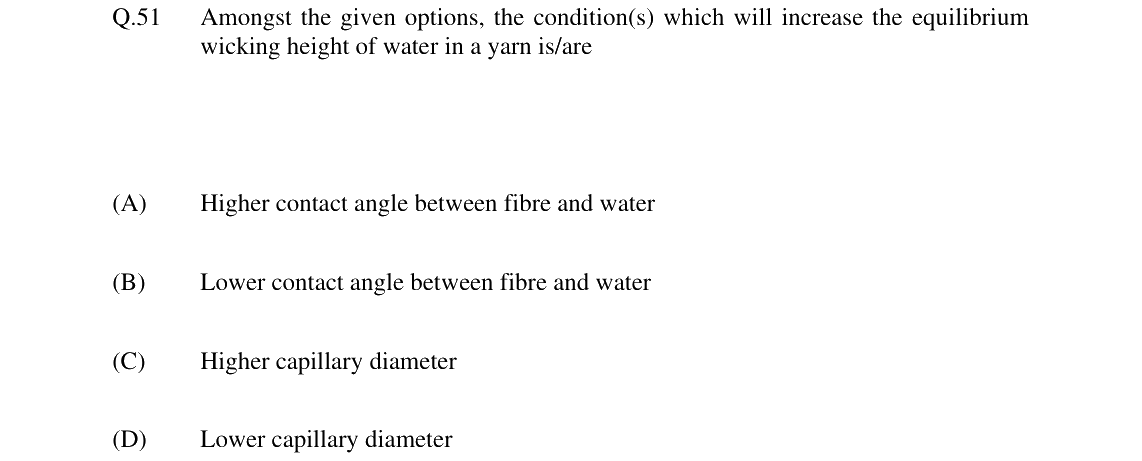 GATE 2024 TF question 51