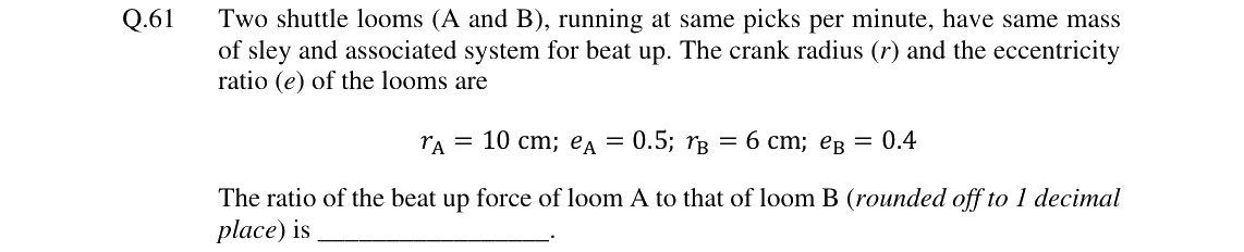 GATE 2024 TF question 61