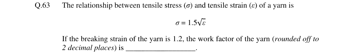 GATE 2024 TF question 63