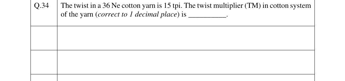 GATE 2025 TF question 34