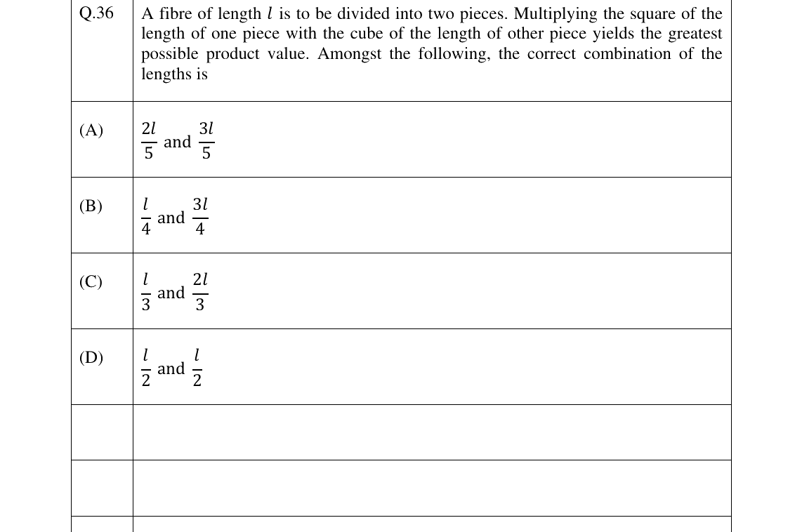 GATE 2025 TF question 36