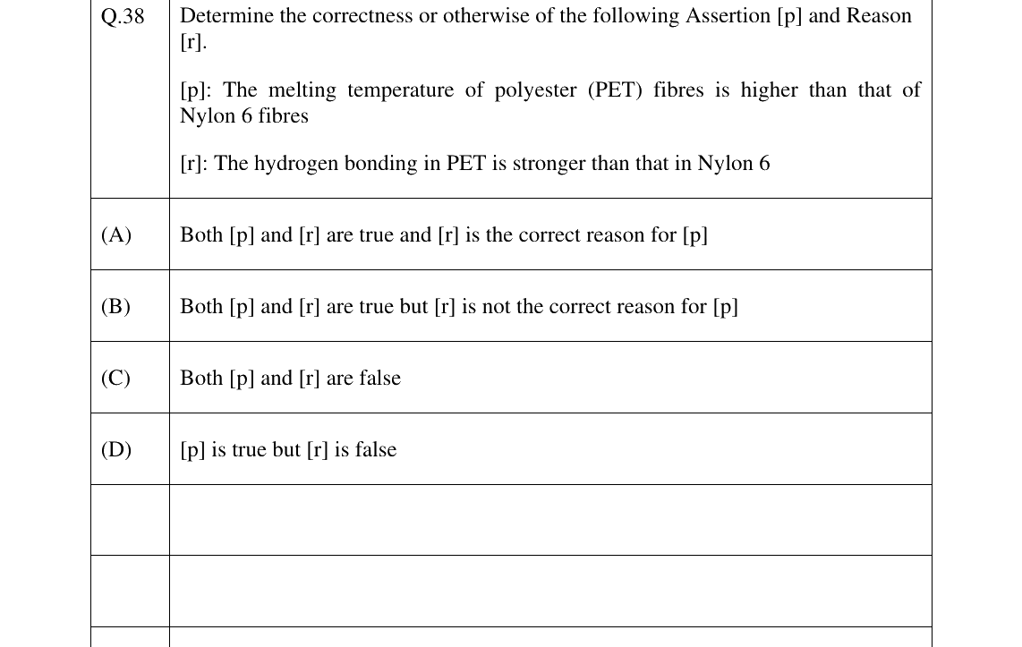 GATE 2025 TF question 38