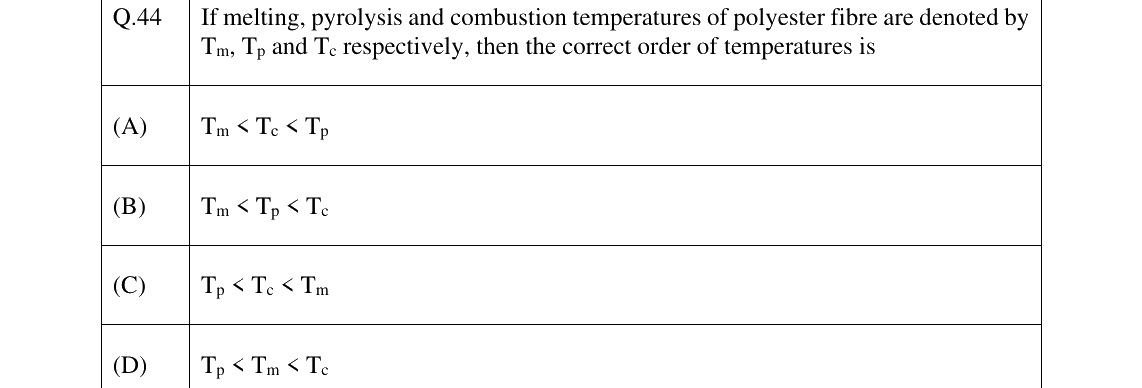 GATE 2025 TF question 44