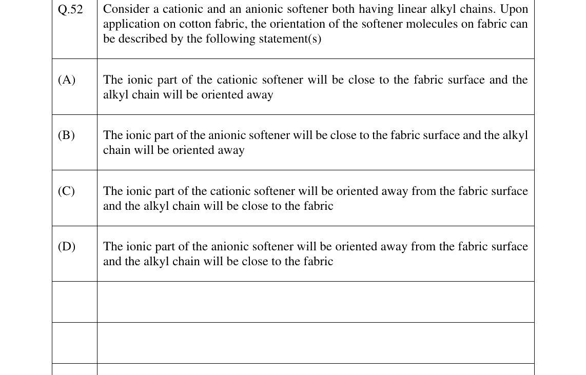 GATE 2025 TF question 52