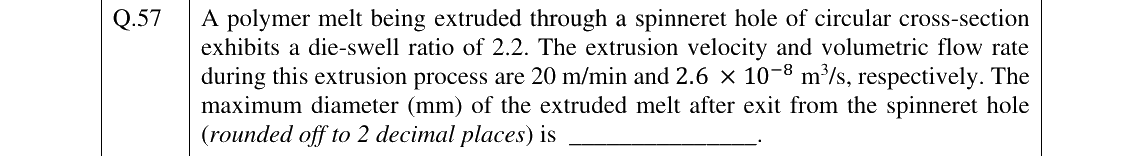 GATE 2025 TF question 57